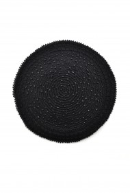 Beaded Dots Yarmulke